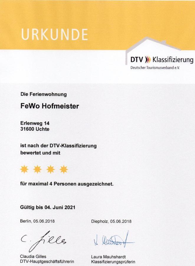 Ferienwohnung Uchte Екстериор снимка